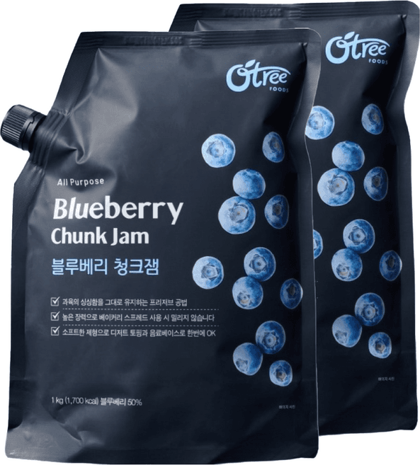 블루베리청크잼