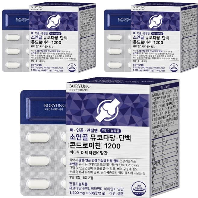 보령 소연골 콘드로이친 뮤코다당단백 1500