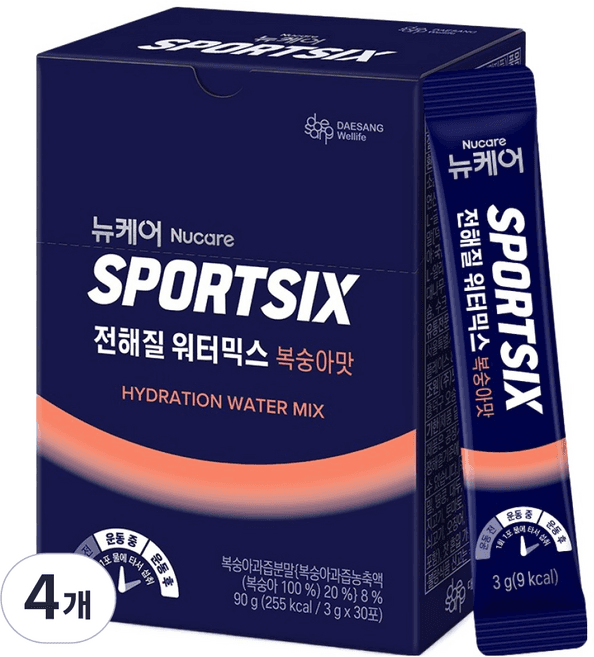 전해질 워터믹스 복숭아맛