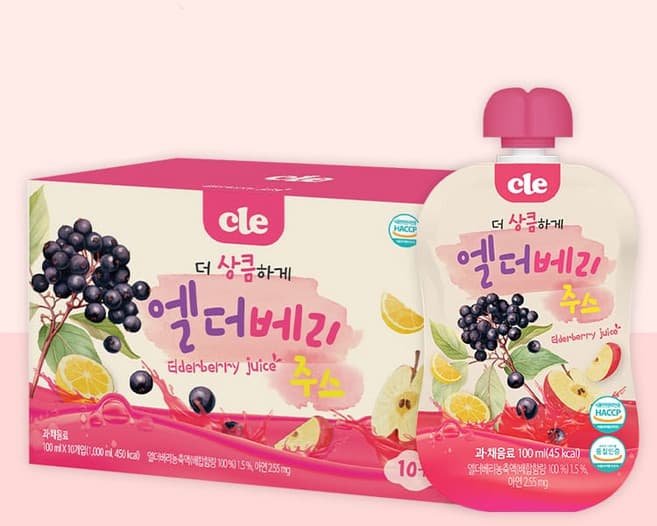 더 상큼하게 엘더베리주스