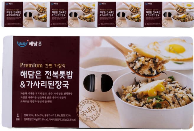 해담은 가사리된장국