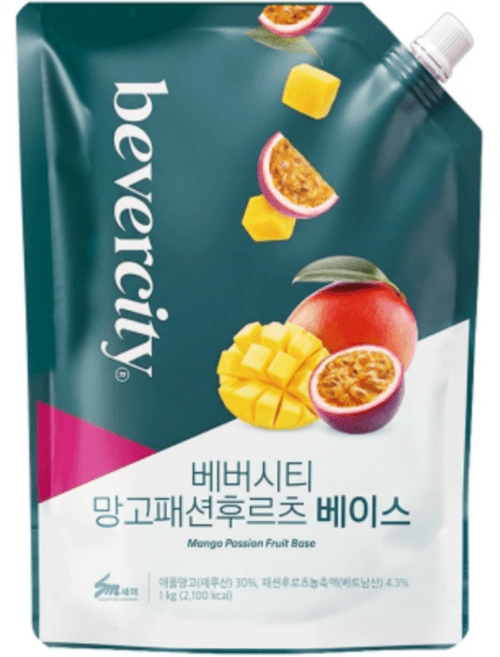 베버시티 망고패션후르츠 베이스