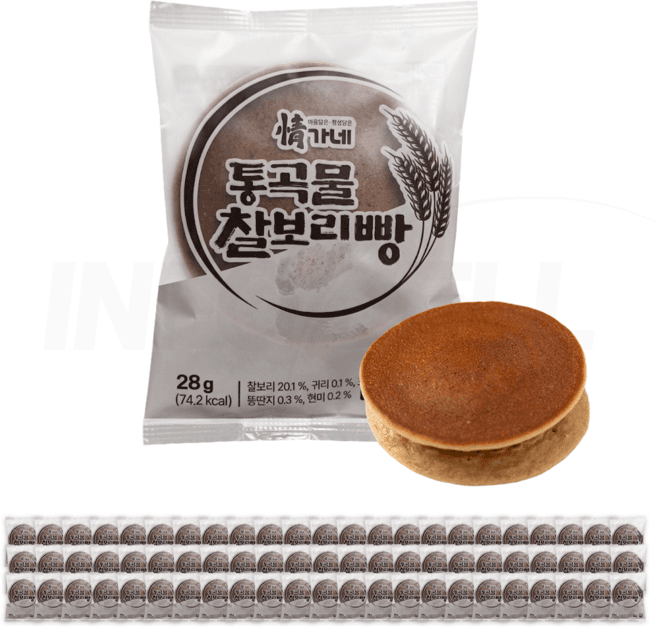 통곡물 찰보리빵